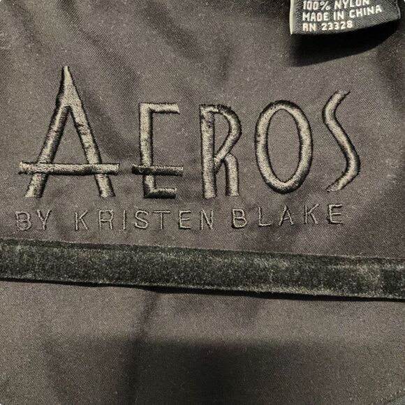 Aeros by Kirsten Blake ~ Black Parka Jacket w/ Hood ~ size XL - Picture 5 of 11